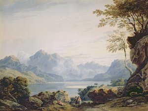 Lac en Snowdonia